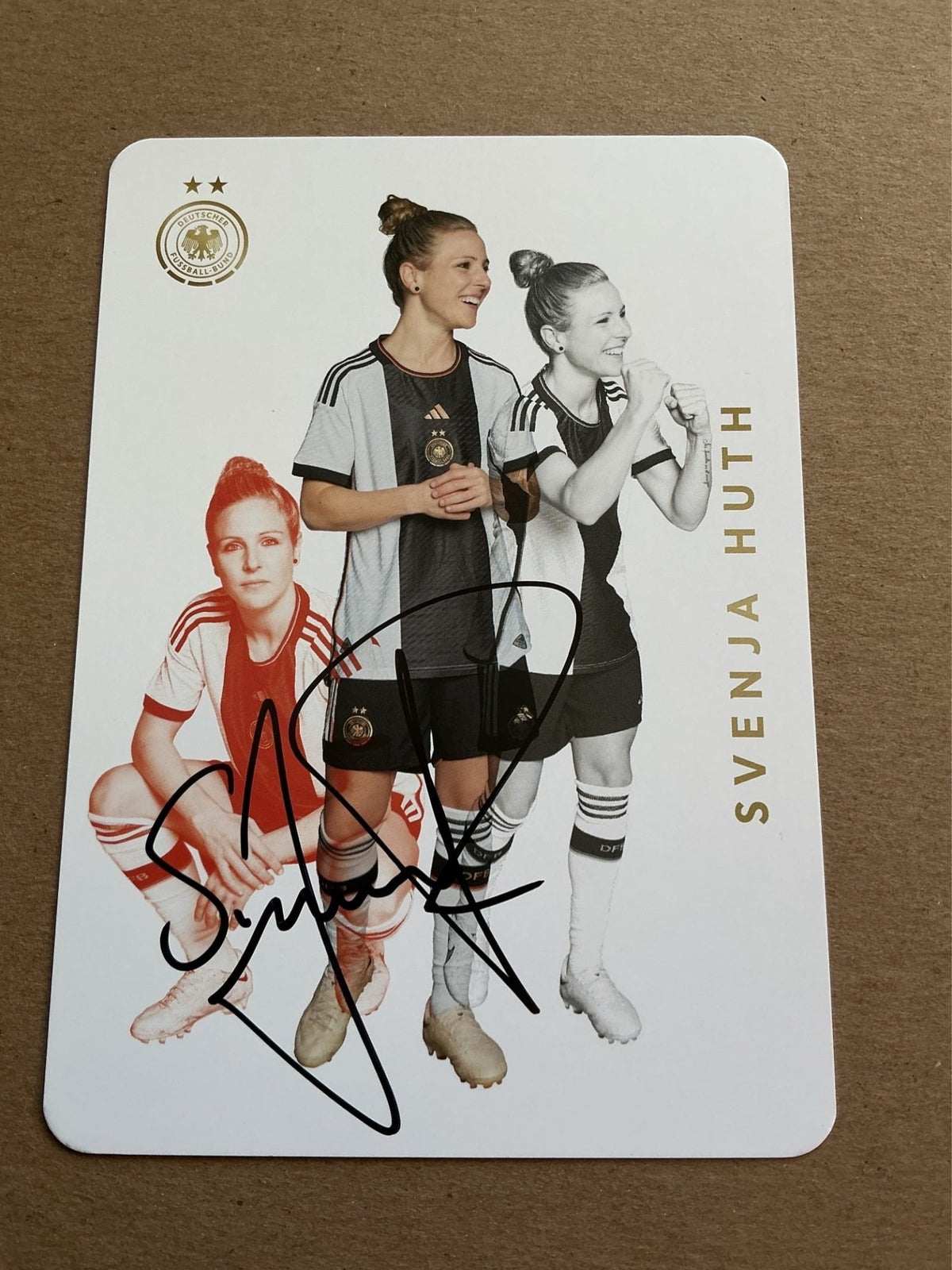 Svenja Huth, Germany 🇩🇪 FIFA World Cup 2023 hand signed - Autographs-World