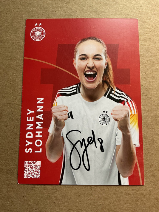 Sydney Lohmann, Germany 🇩🇪 Summer Olympics 2024 hand signed - Autographs-World