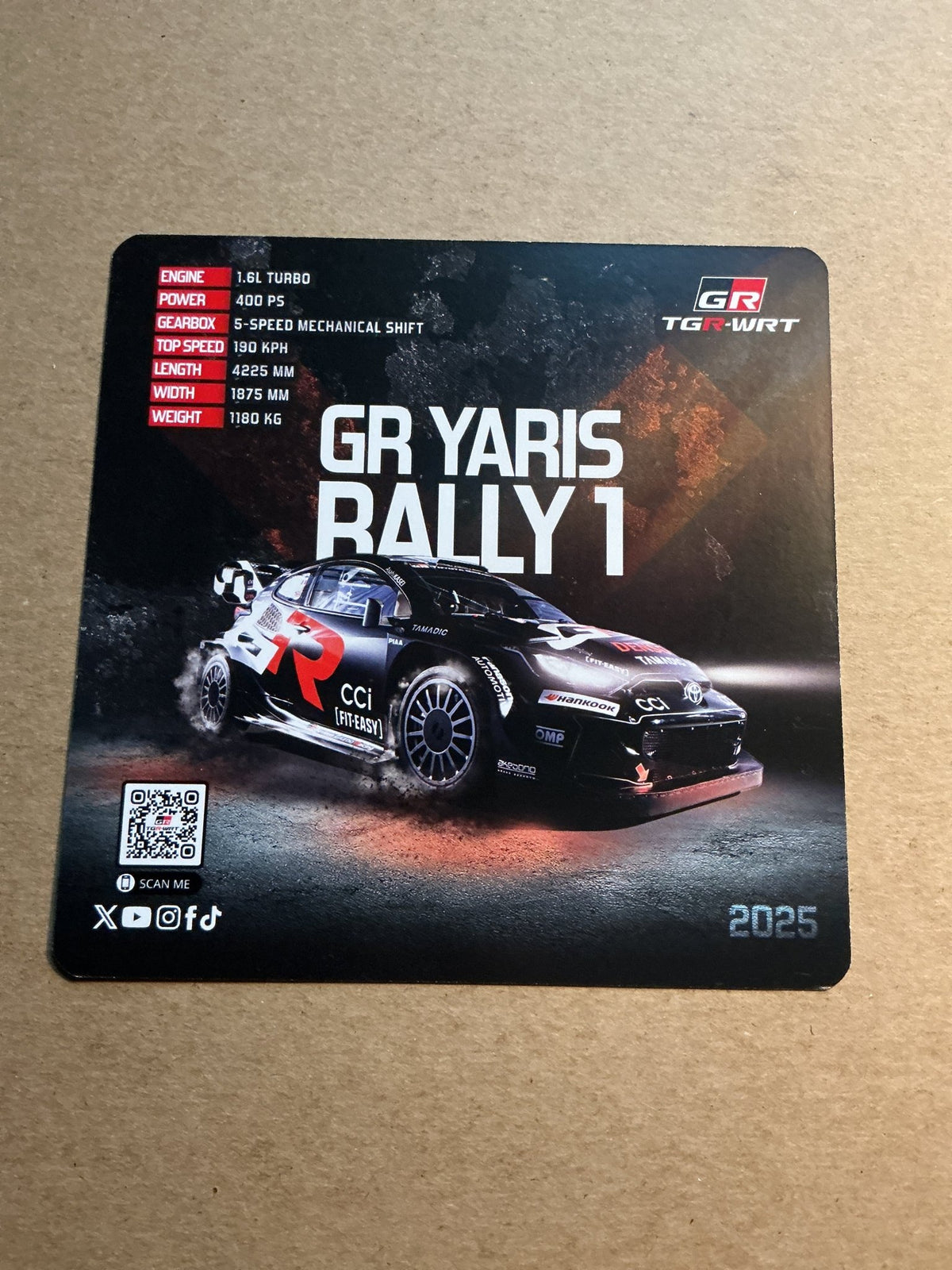 Takamoto Katsuta, Japan 🇯🇵 World Rally Championship Sports 2025 hand signed - Autographs-World