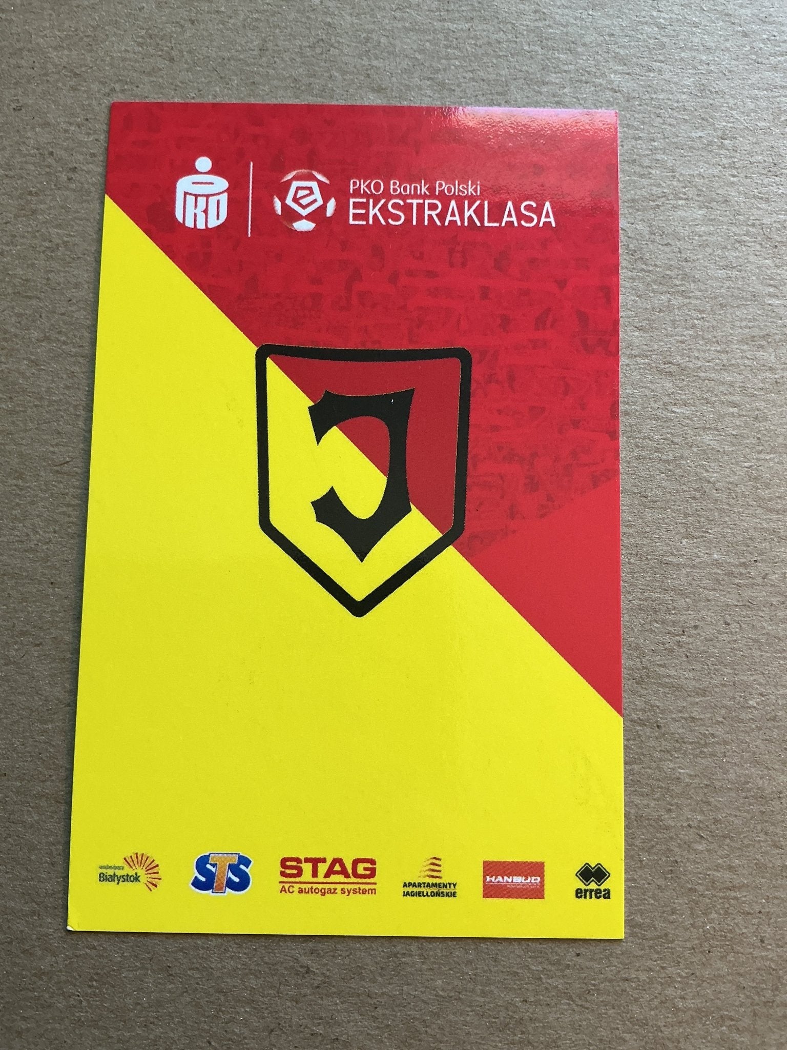 Taras Romanczuk, Poland 🇵🇱 Jagiellonia Bialystok 2019/20 hand signed - Autographs-World