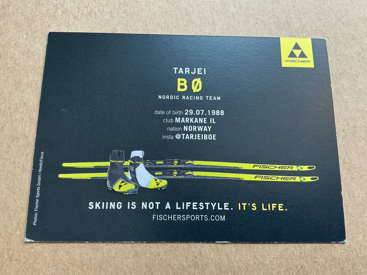 Tarjei Bø, Norway 🇳🇴 Biathlon 2024/25 hand signed - Autographs-World