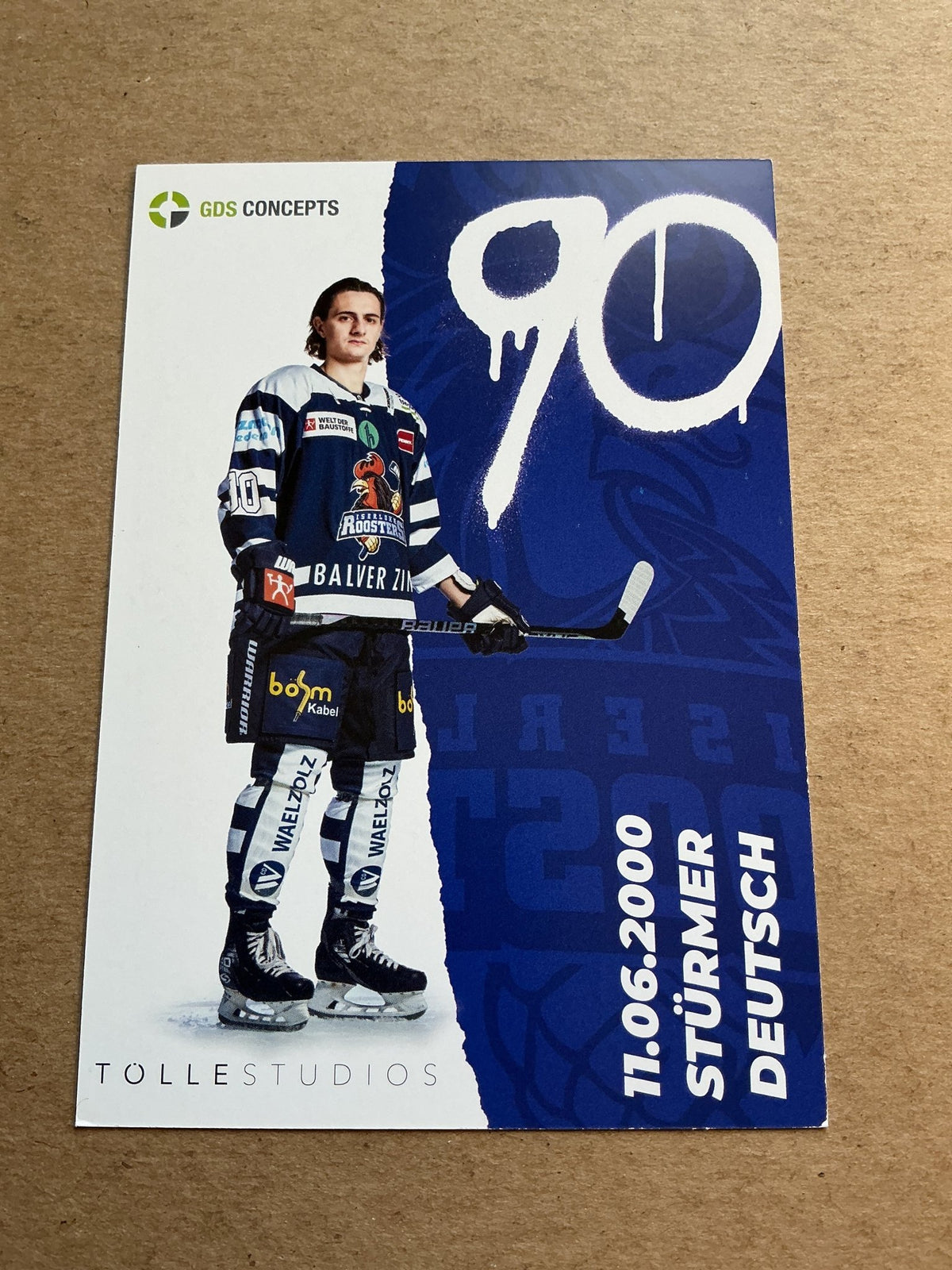 Taro Jentzsch, Germany 🇩🇪 Iserlohn Roosters 2023/24 hand signed - Autographs-World