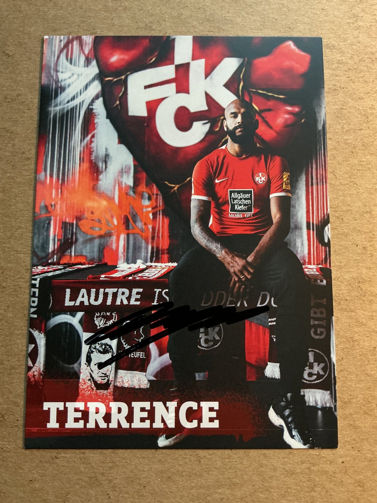 Terrence Boyd, USA 🇺🇸 1.FC Kaiserslautern 2022/23 hand signed - Autographs-World