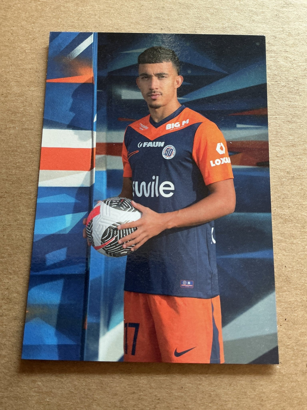 Theo Sainte-Luce, France 🇫🇷 Montpellier HSC 2024/25 hand signed - Autographs-World
