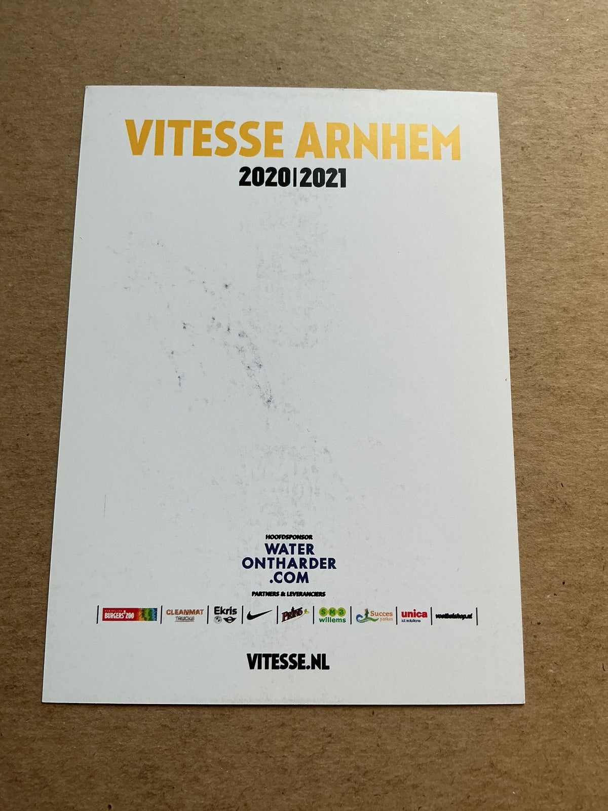 Thomas Letsch, Germany 🇩🇪 Vitesse Arnhem 2020/21 hand signed - Autographs-World