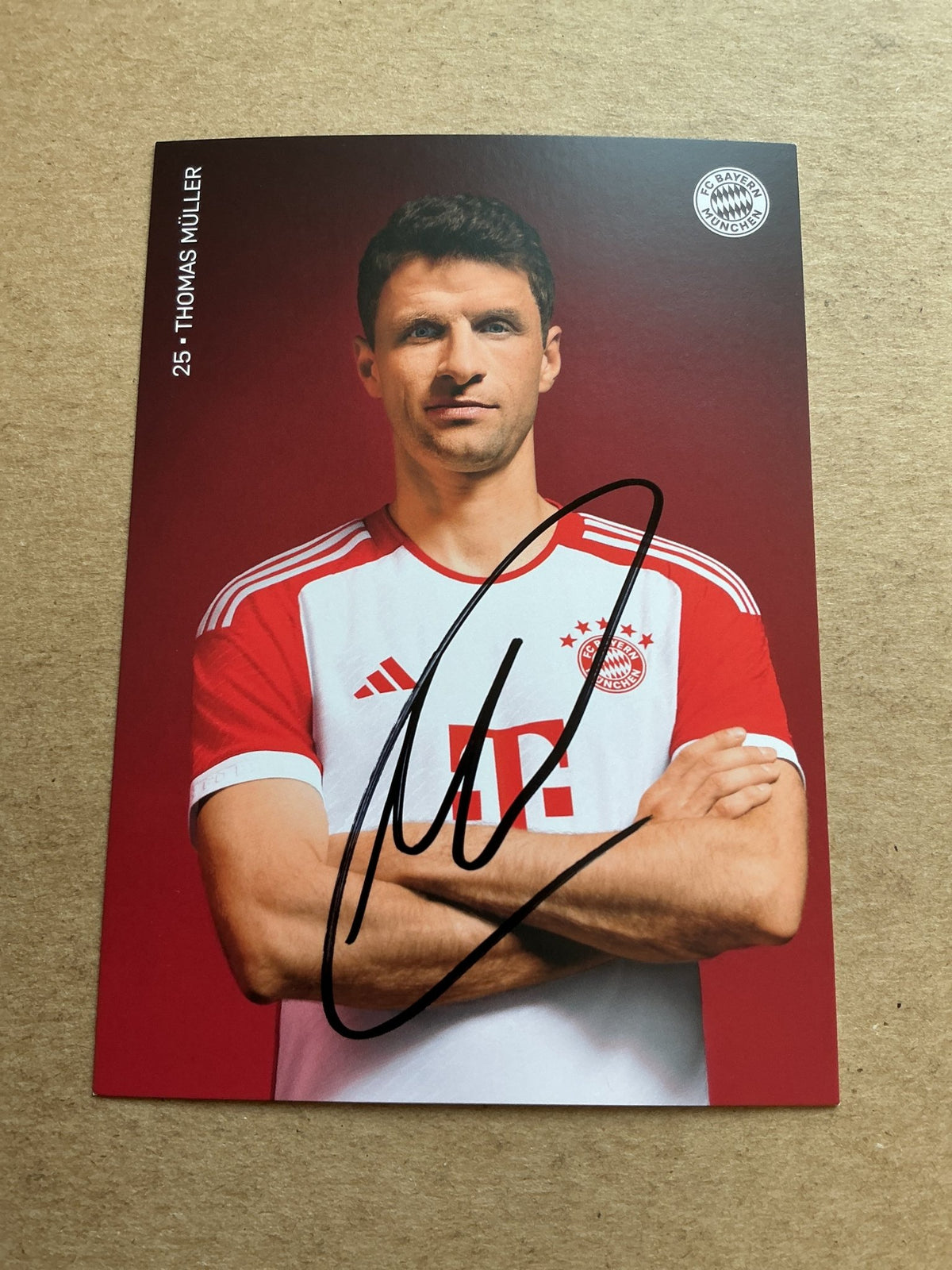 Thomas Müller, Germany 🇩🇪 FC Bayern München 2023/24 hand signed - Autographs-World