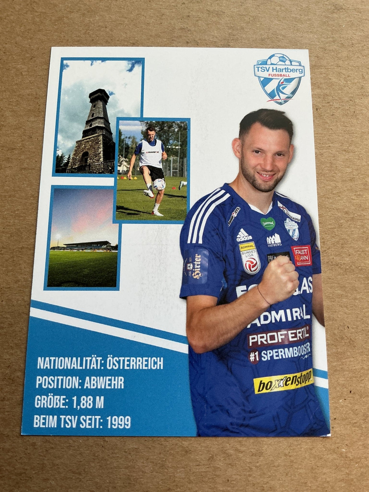 Thomas Rotter, Austria 🇦🇹 TSV Hartberg 2022/23 hand signed - Autographs-World