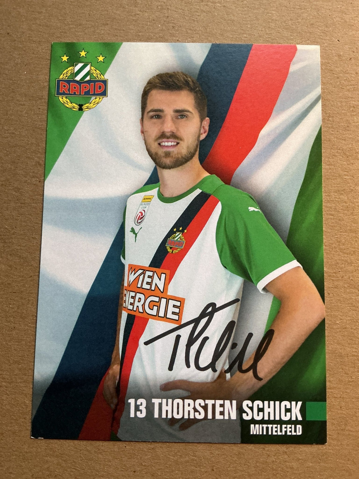 Thorsten Schick, Austria 🇦🇹 Rapid Wien 2021/22 hand signed - Autographs-World