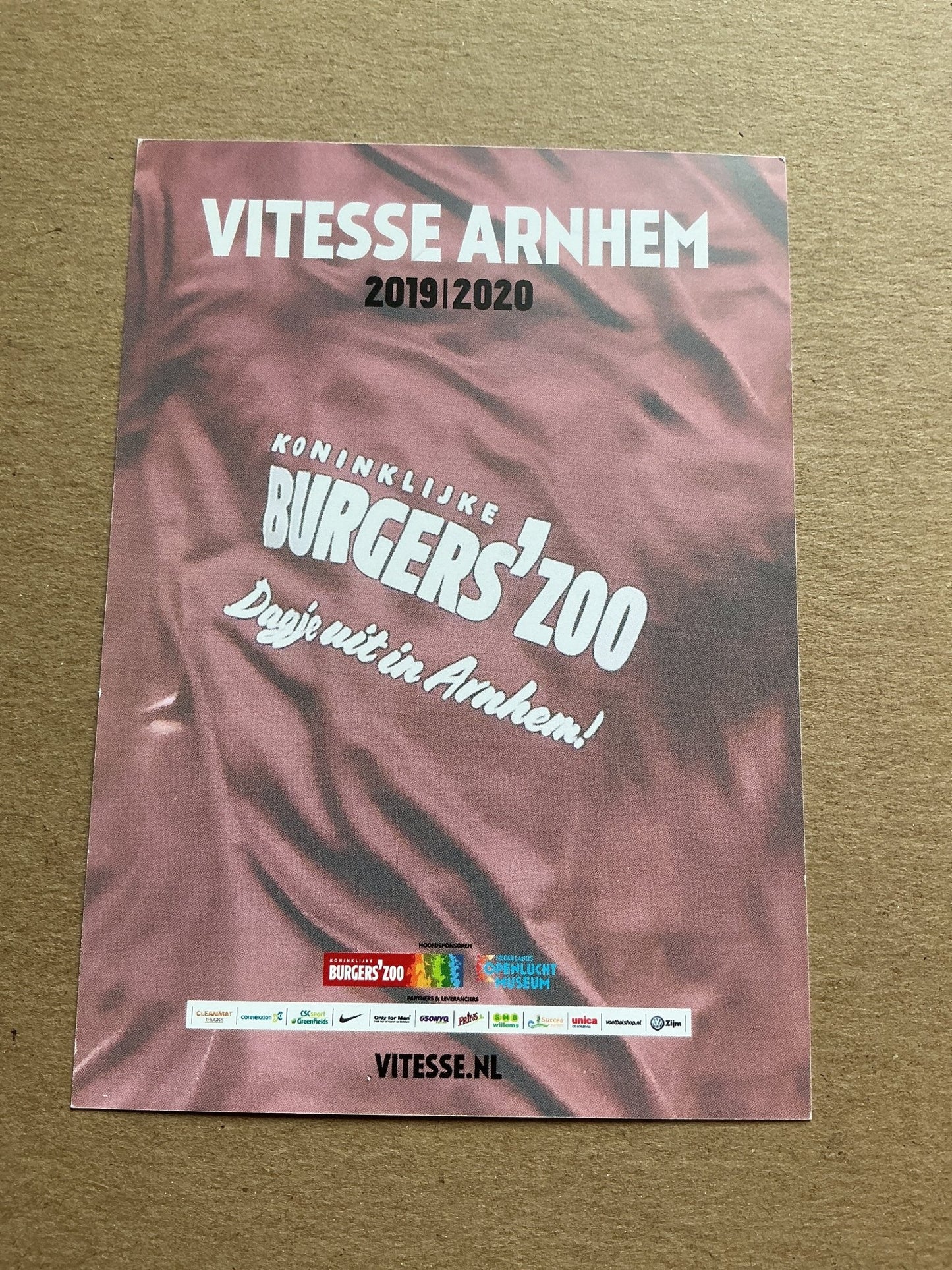 Tim Matavz, Slovenia 🇸🇮 Vitesse Arnhem 2019/20 hand signed - Autographs-World