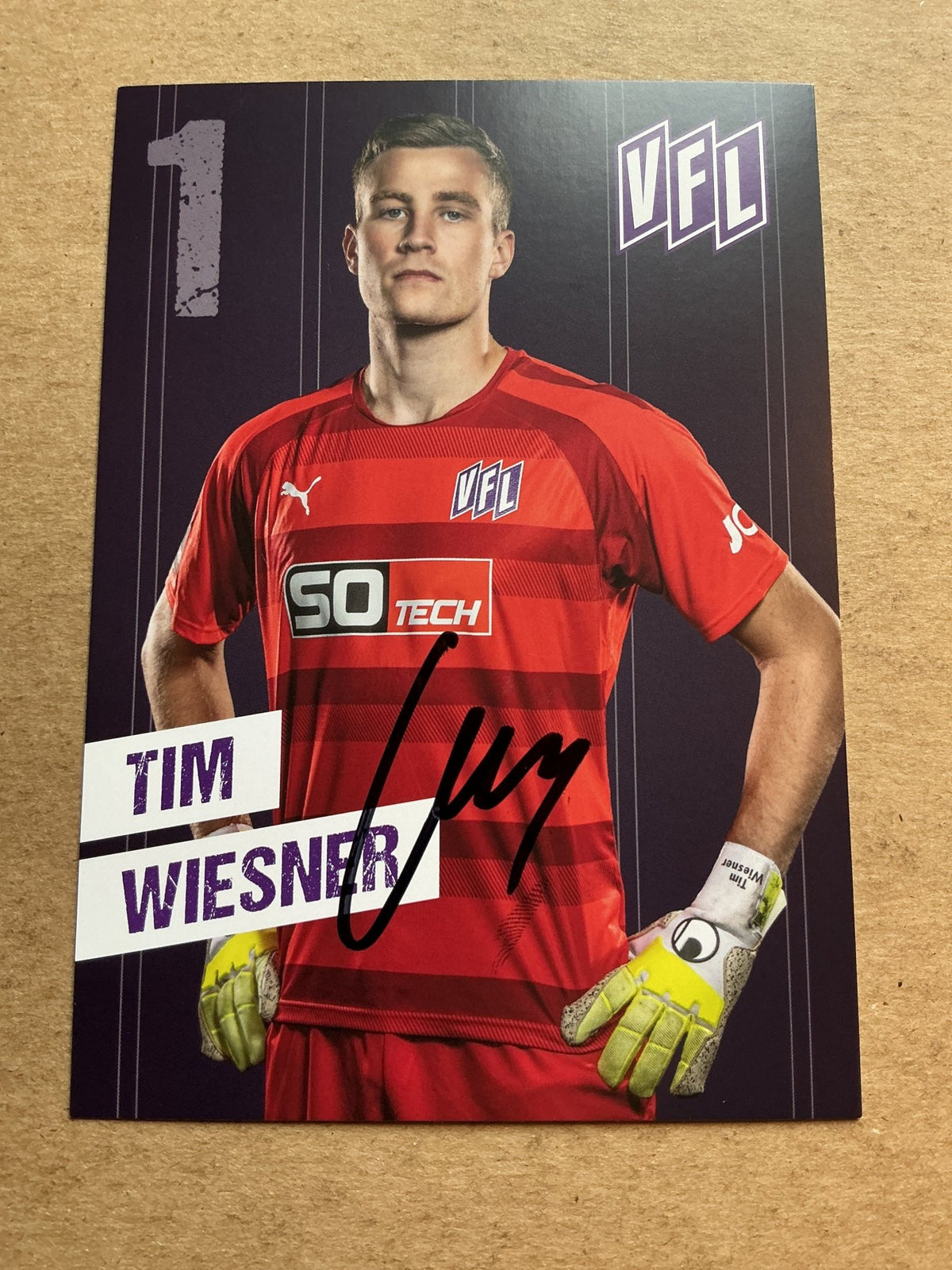 Tim Wiesner, Germany 🇩🇪 VfL Osnabrück 2021/22 hand signed - Autographs-World