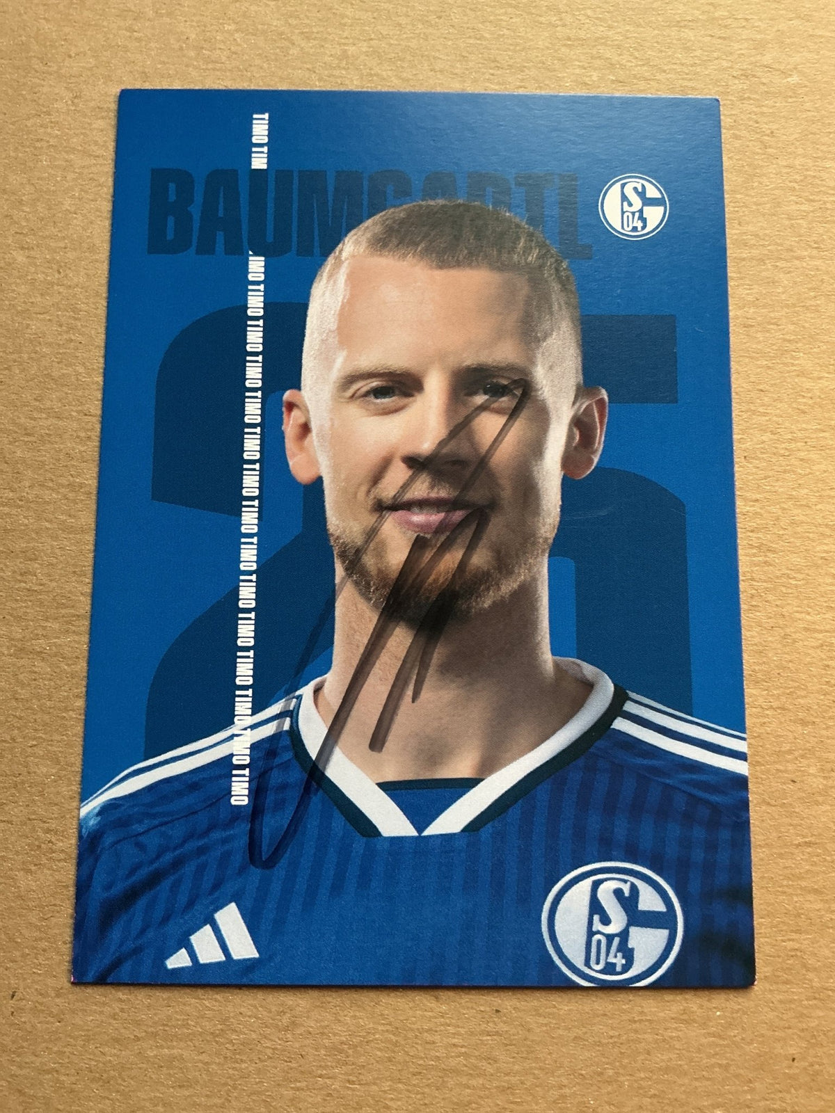 Timo Baumgartl, Germany 🇩🇪 FC Schalke 04 2023/24 hand signed - Autographs-World
