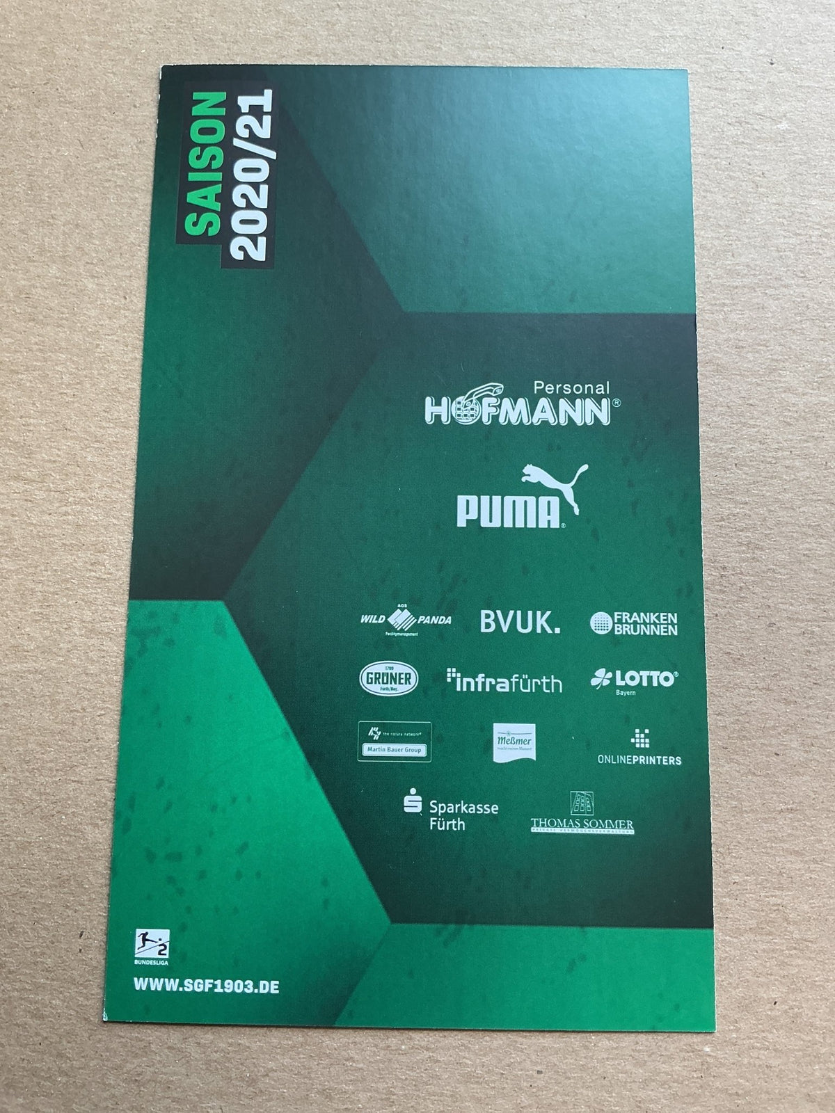 Timothy Tillman, Germany 🇩🇪 SpVgg Greuther Fürth 2020/21 hand signed - Autographs-World