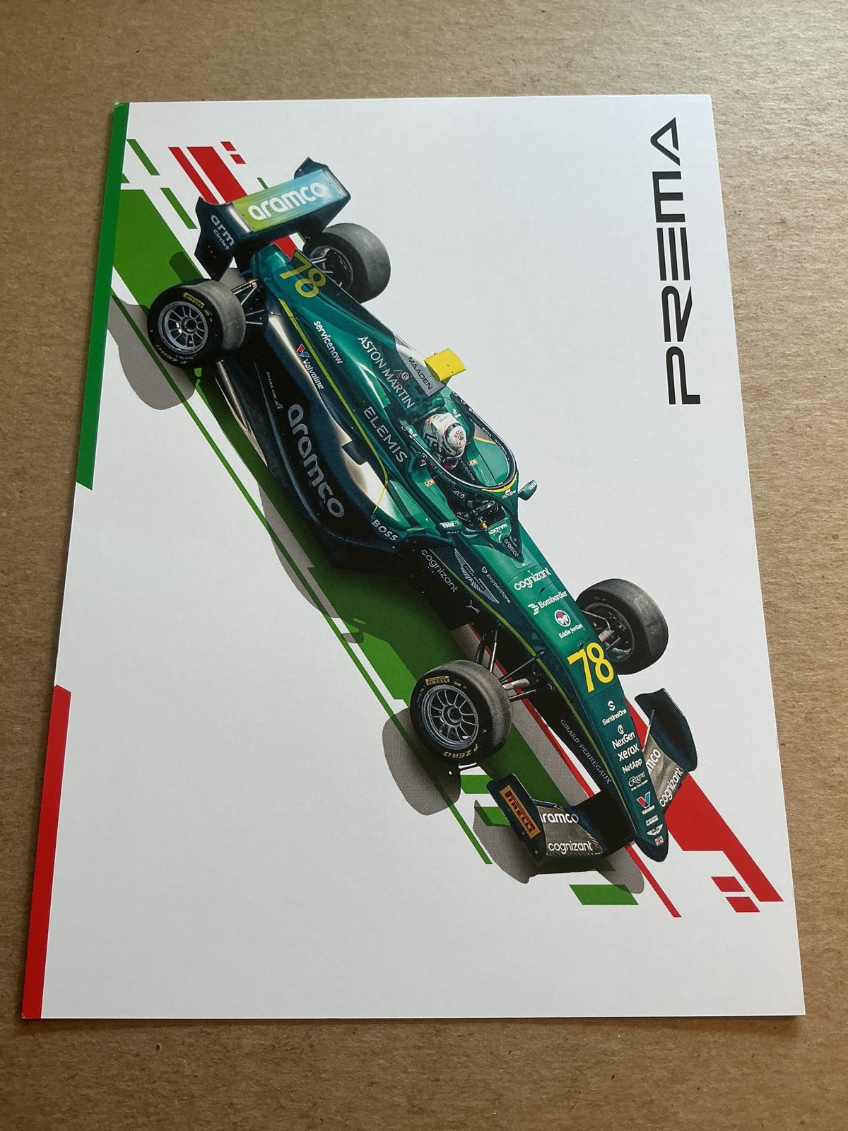Tina Hausmann, Switzerland 🇨🇭 Racing Sports 2025 hand signed - Autographs-World