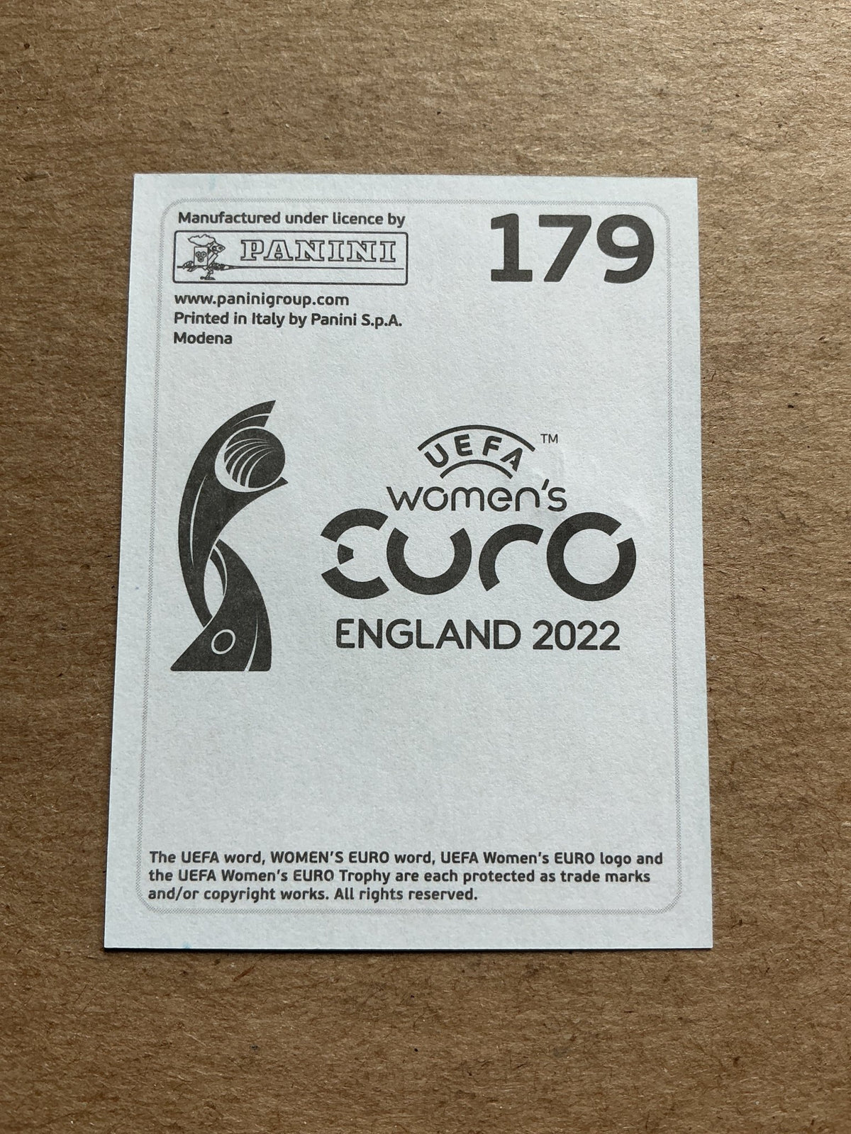Tinja-Riika Korpela, Finland 🇫🇮 UEFA Women’s Euro Cup 2022 Panini hand signed - Autographs-World