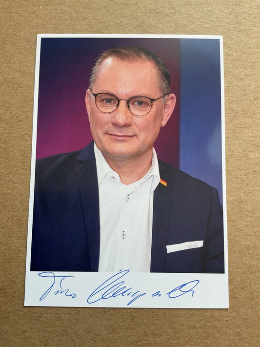 Tino Chrupalla, Germany 🇩🇪 Member of Parlament Politics 2025 hand signed - Autographs-World