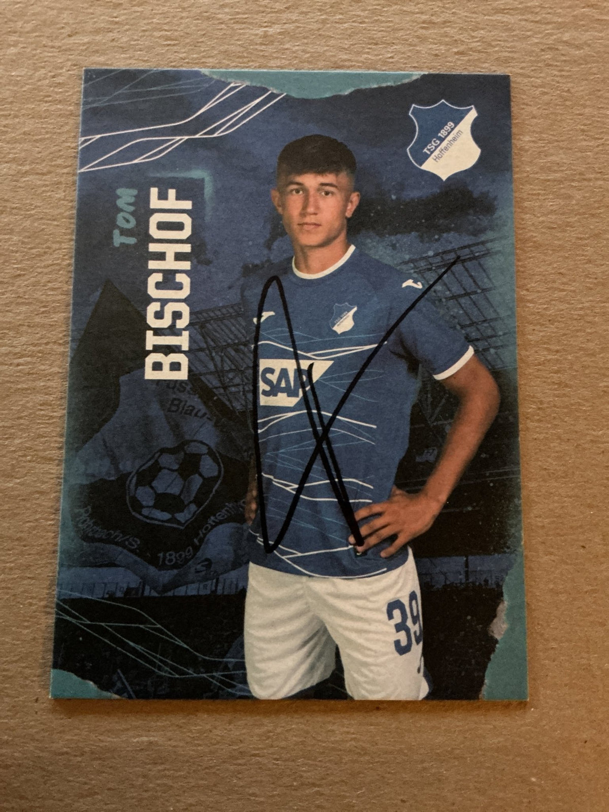 Tom Bischof, Germany 🇩🇪 TSG 1899 Hoffenheim 2022/23 hand signed - Autographs-World