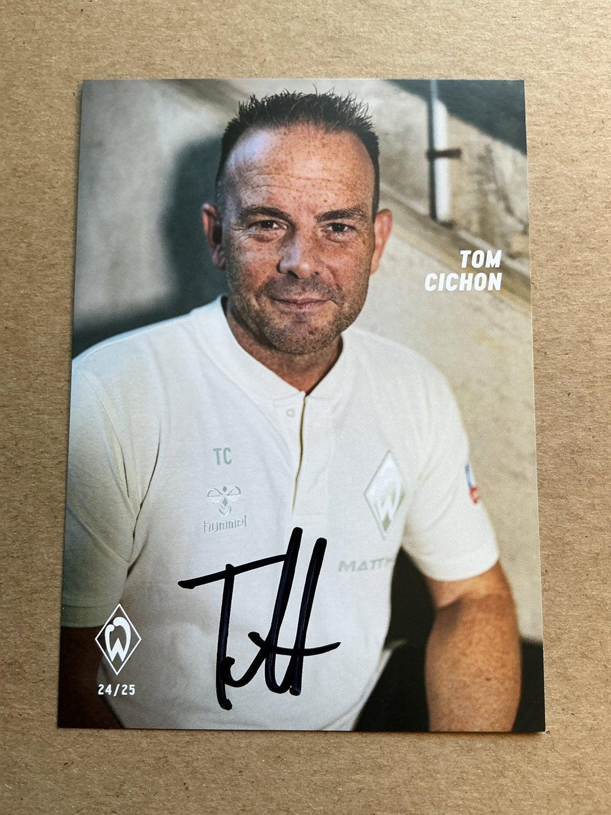 Tom Cichon, Germany 🇩🇪 SV Werder Bremen 2024/25 hand signed - Autographs-World