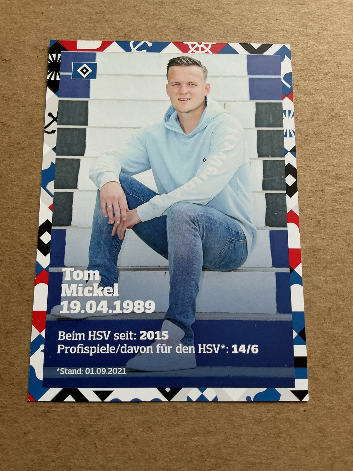 Tom Mickel, Germany 🇩🇪 Hamburger SV 2021/22 hand signed - Autographs-World