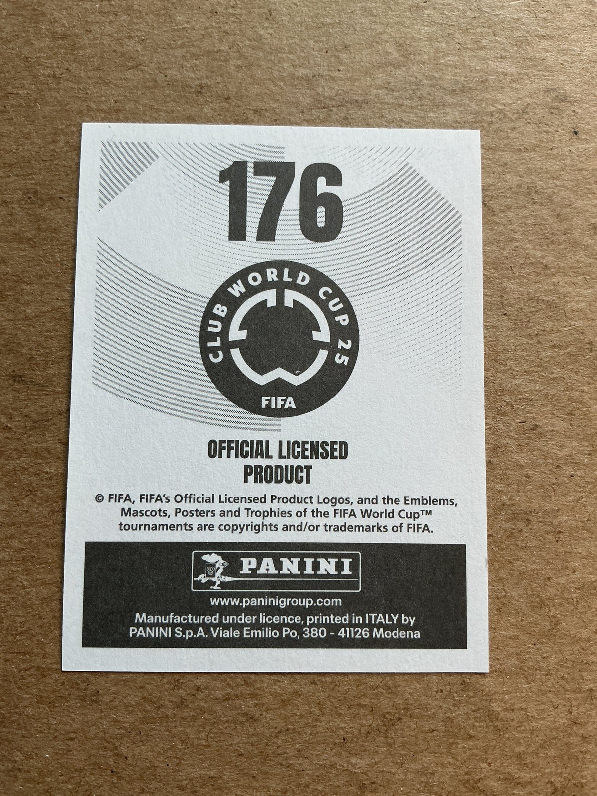 Tomas Araujo, Portugal 🇵🇹 SL Benfica Club World Cup 2025 Panini hand signed - Autographs-World