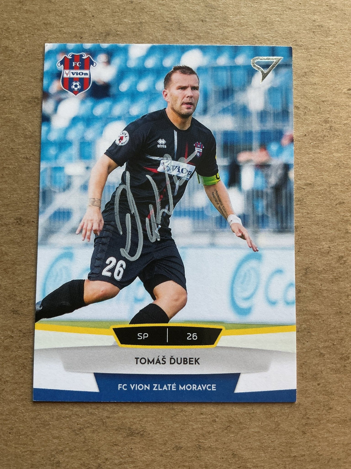 Tomáš Ďoubek, Slovakia 🇸🇰 FC ViOn Zlaté Moravce 2020/21 hand signed - Autographs-World