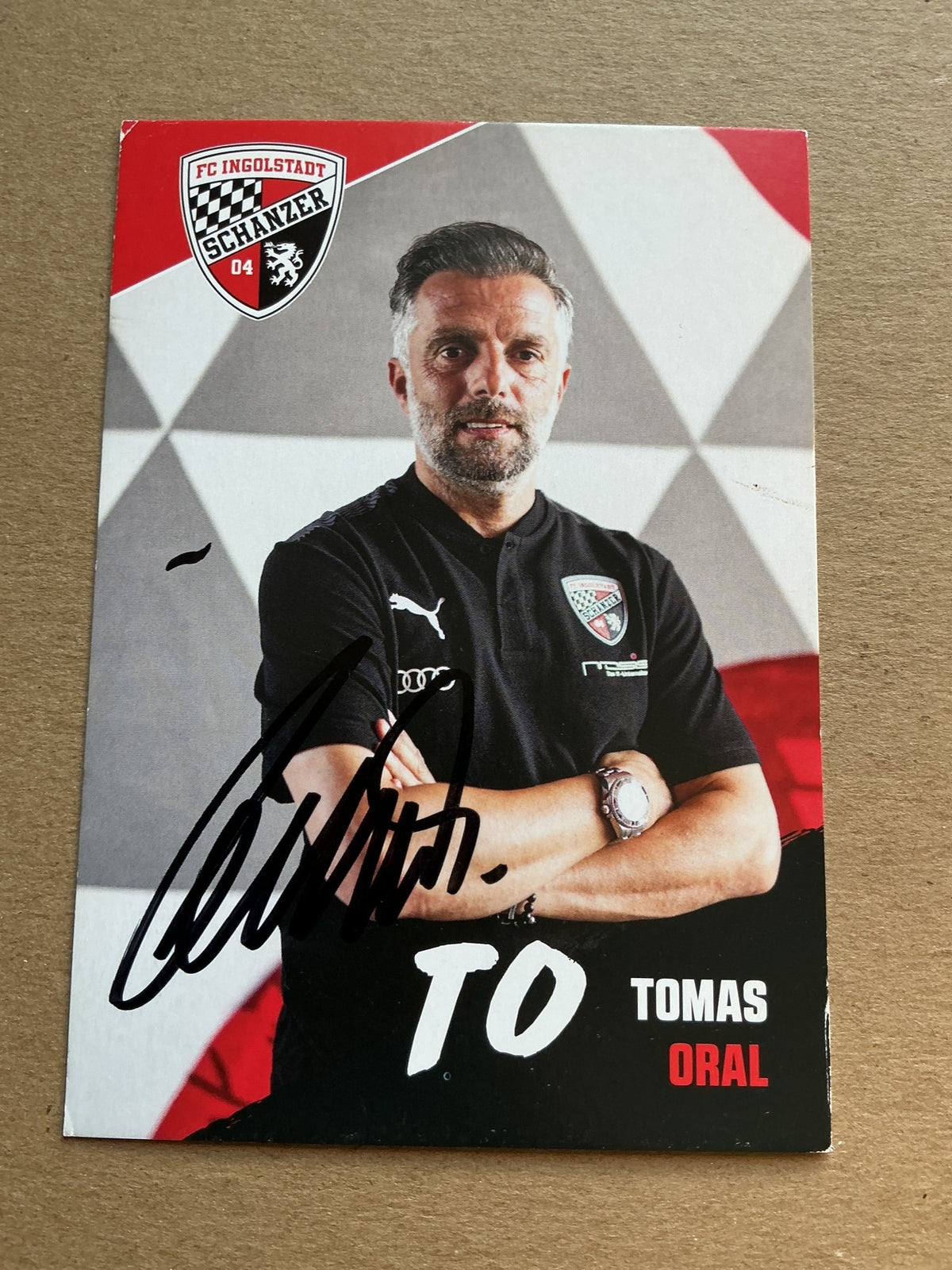 Tomas Oral, Germany 🇩🇪 FC Ingolstadt 04 2020/21 hand signed - Autographs-World
