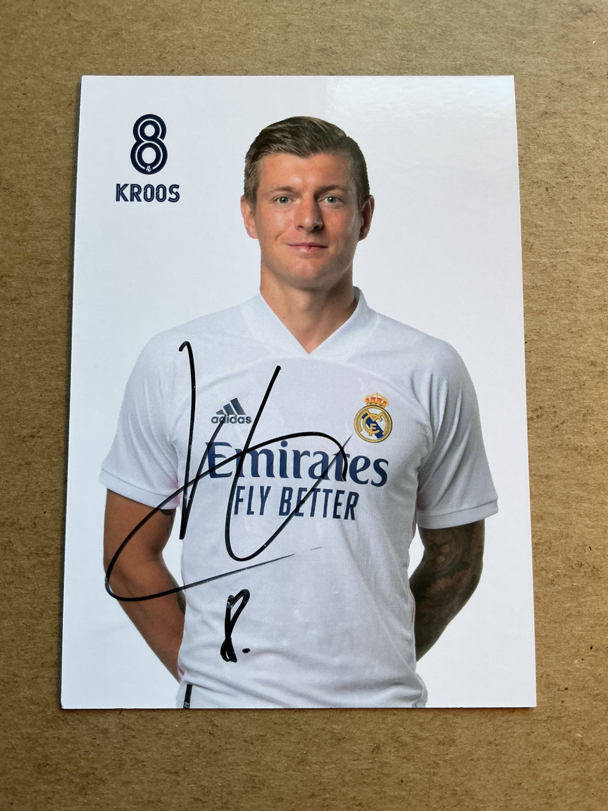 Toni Kroos, Germany 🇩🇪 Real Madrid 2020/21 hand signed - Autographs-World