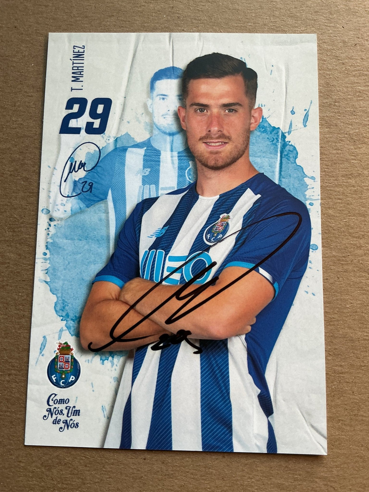 Toni Martínez, Spain 🇪🇸 FC Porto 2021/22 hand signed - Autographs-World