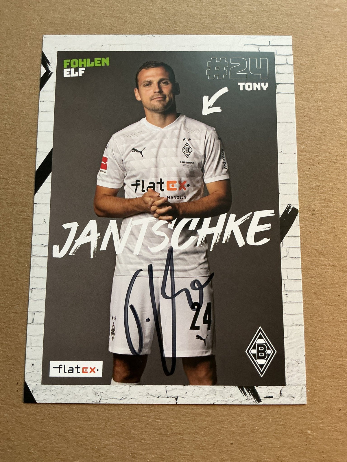 Tony Jantschke, Germany 🇩🇪 Borussia Mönchengladbach 2020/21 hand signed - Autographs-World