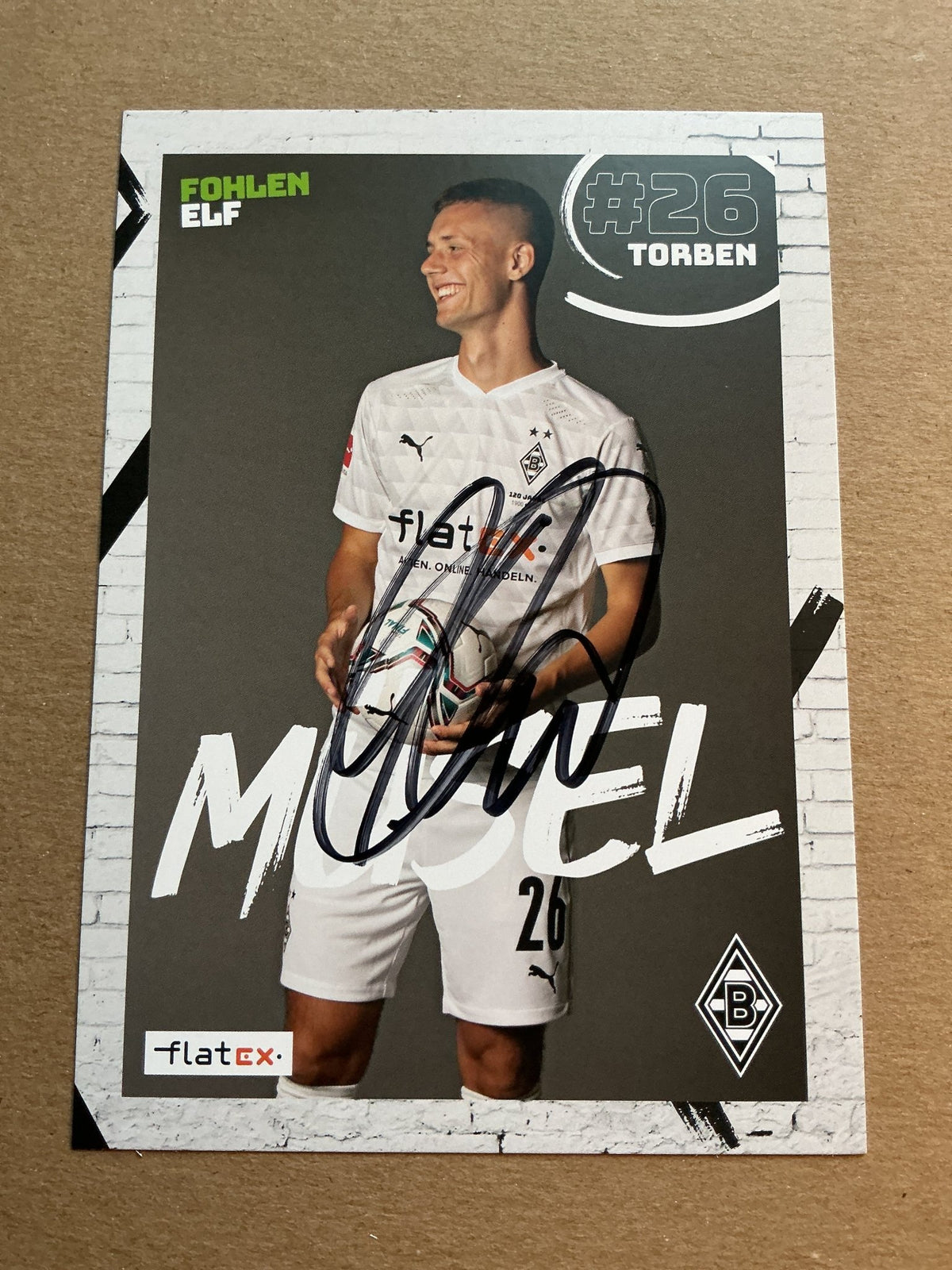 Torben Müsel, Germany 🇩🇪 Borussia Mönchengladbach 2020/21 hand signed - Autographs-World