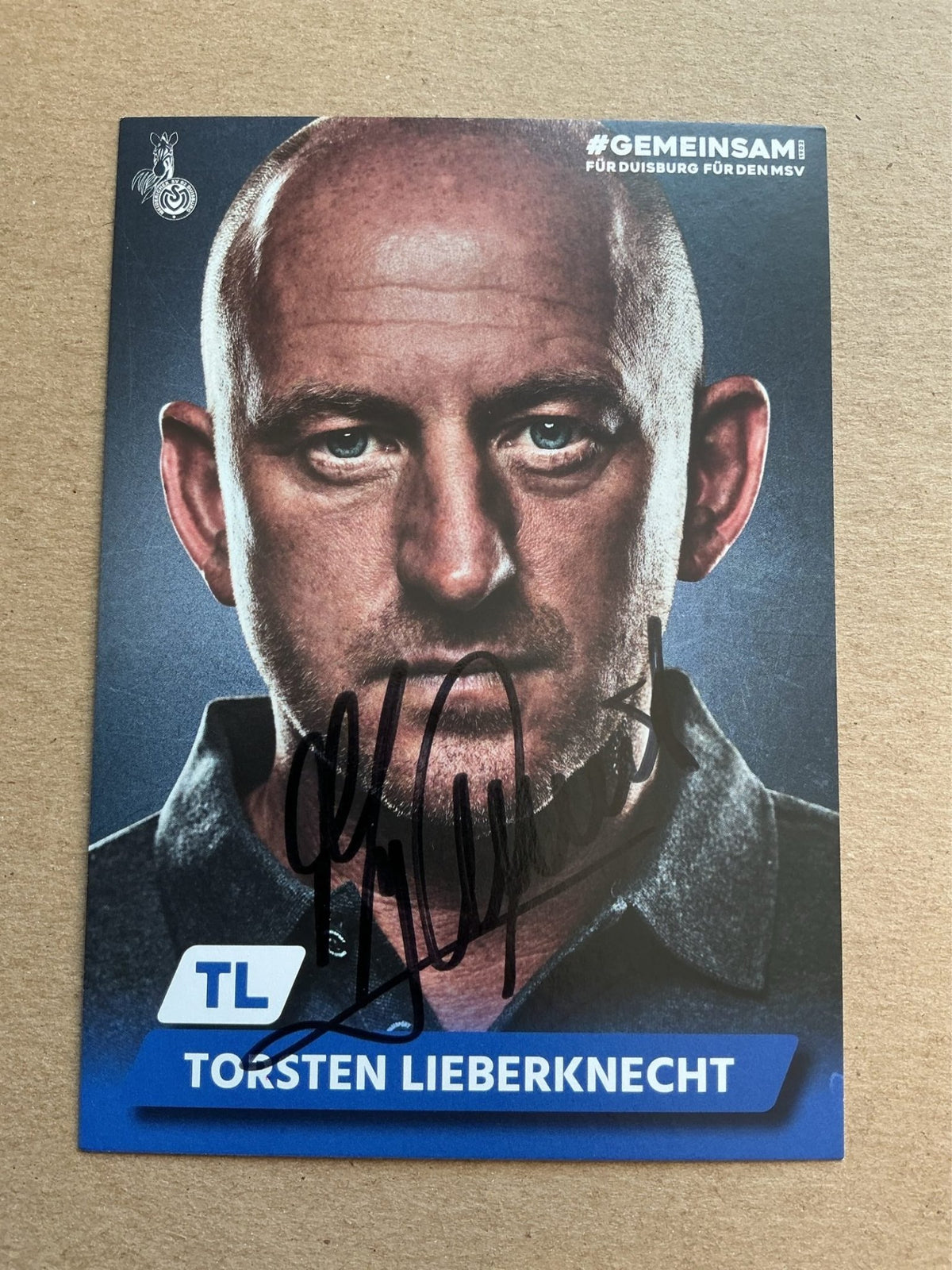 Torsten Lieberknecht, Germany 🇩🇪 MSV Duisburg 2019/20 hand signed - Autographs-World