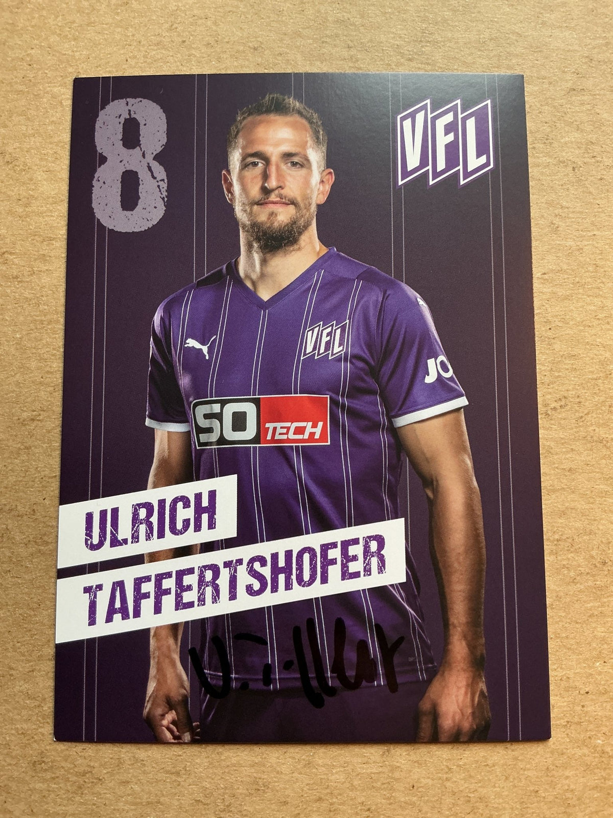 Ulrich Taffertshofer, Germany 🇩🇪 VfL Osnabrück 2021/22 hand signed - Autographs-World