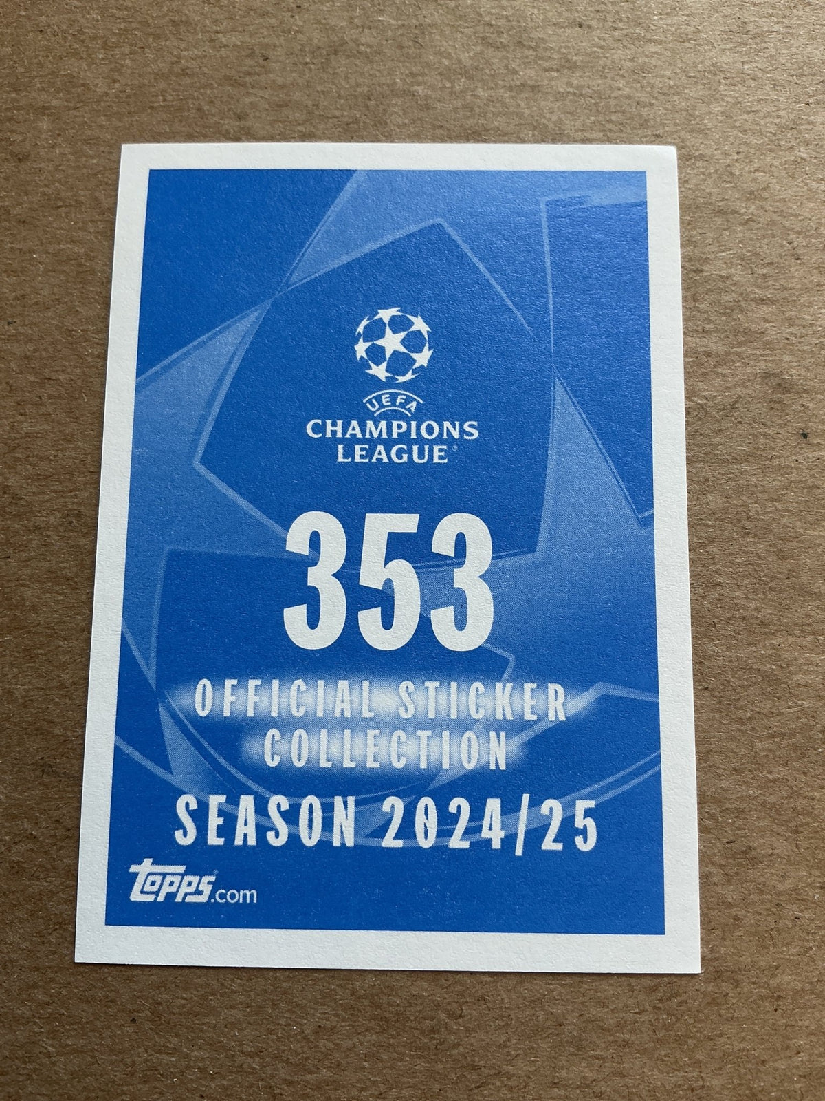 Vangelis Pavlidis, Greece 🇬🇷 SL Benfica 2024/25 Topps hand signed - Autographs-World