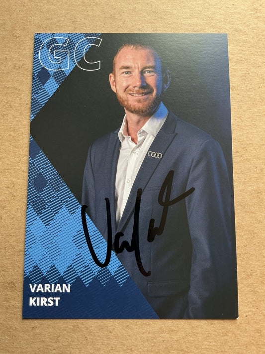 Varian Kirst, Germany 🇩🇪 ERC Ingolstadt 2023/24 hand signed - Autographs-World
