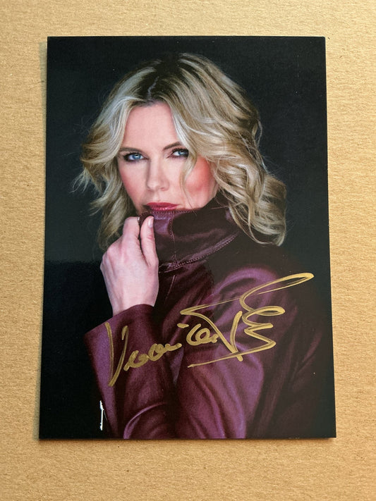 Veronica Ferres, Germany 🇩🇪 Actress 2024 hand signed - Autographs-World