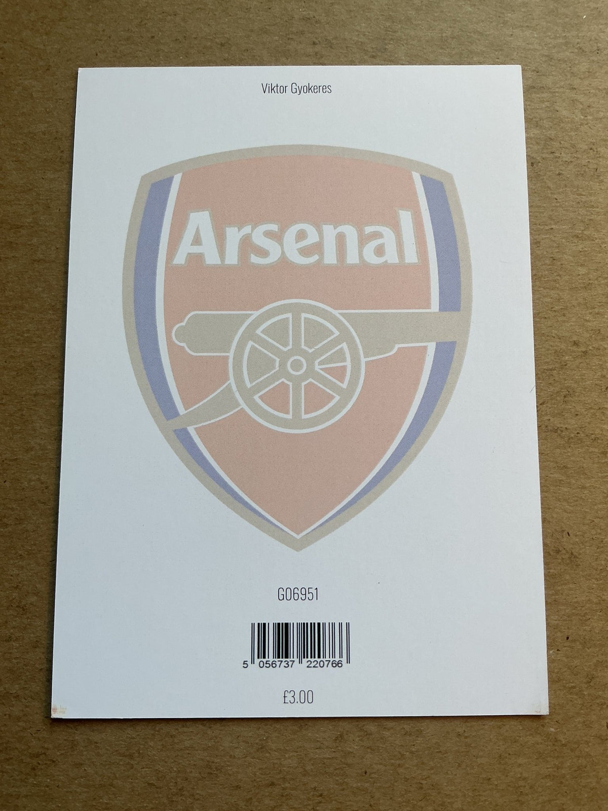 Viktor Gyökeres, Sweden 🇸🇪 Arsenal FC 2025/26 hand signed - Autographs-World