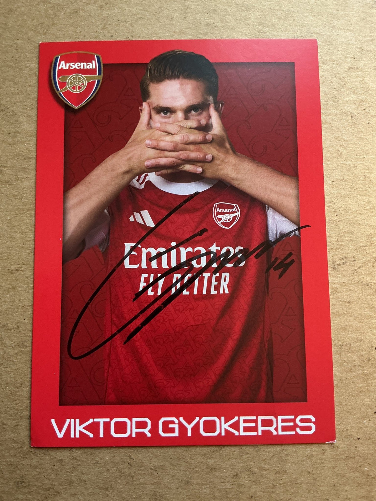 Viktor Gyökeres, Sweden 🇸🇪 Arsenal FC 2025/26 hand signed - Autographs-World