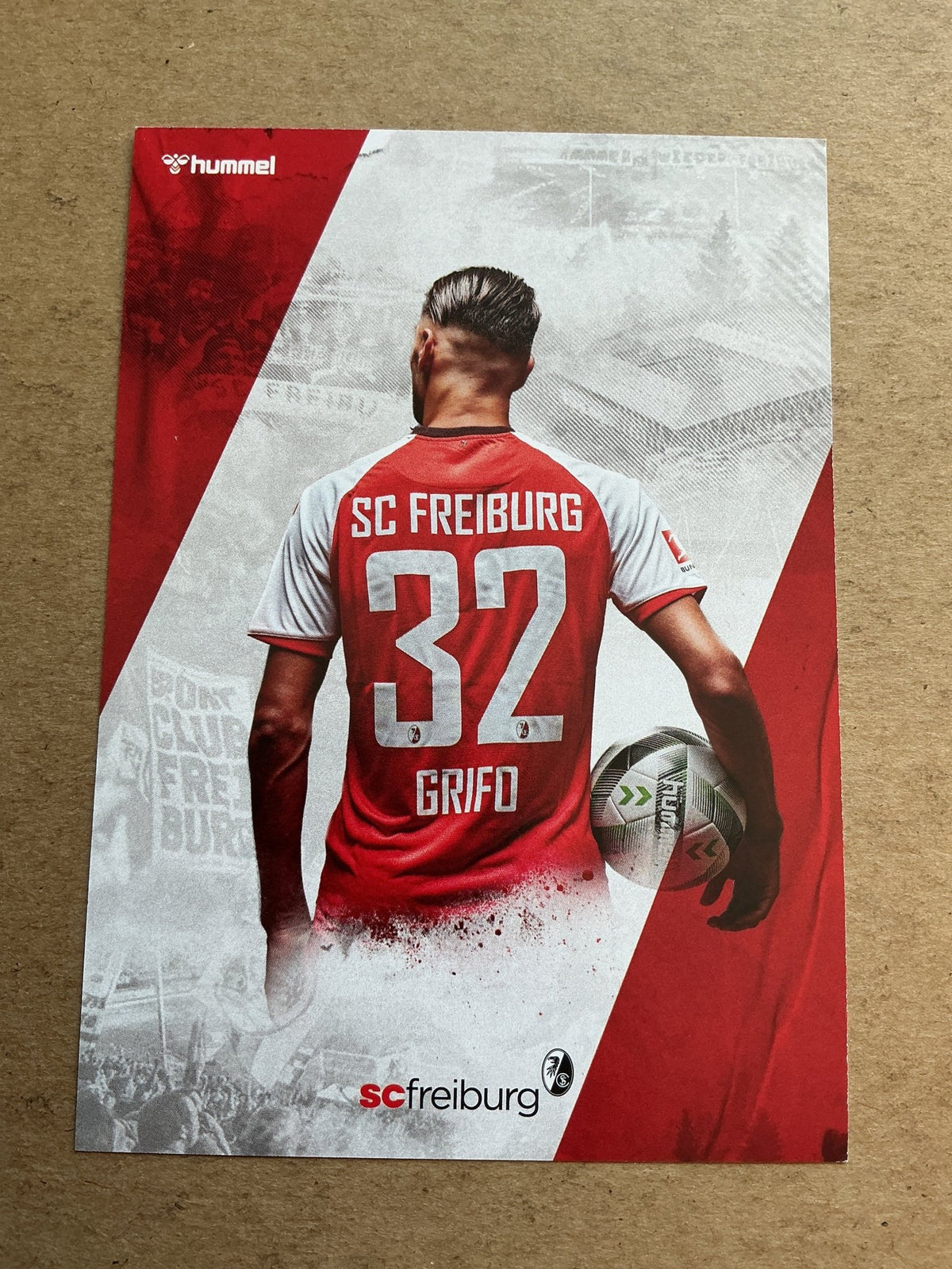 Vincenzo Grifo, Italy 🇮🇹 SC Freiburg 2020/21 hand signed - Autographs-World