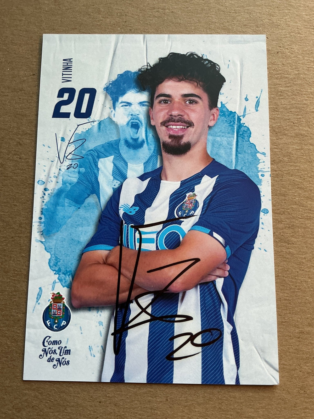 Vitinha, Portugal 🇵🇹 FC Porto 2021/22 hand signed - Autographs-World