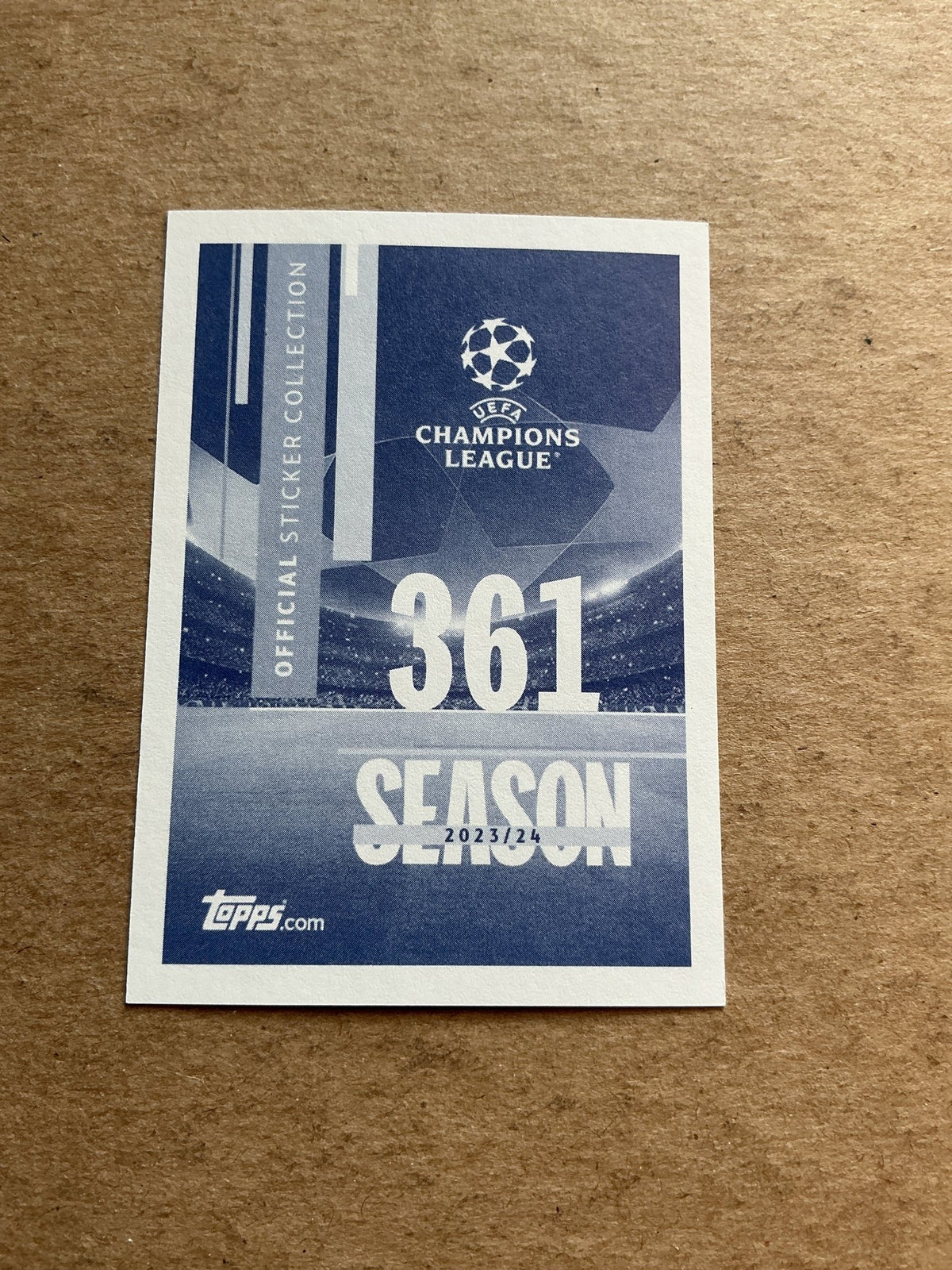 Vitinha, Portugal 🇵🇹 Paris Saint-Germain 2023/24 Topps hand signed - Autographs-World