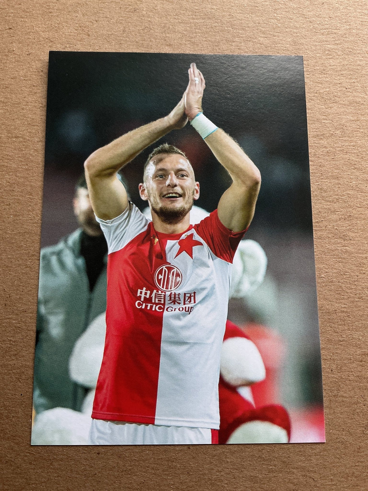 Vladimír Coufal, Czech Republic 🇨🇿 SK Slavia Prague 2019/20 hand signed - Autographs-World