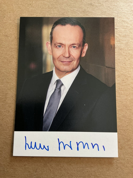 Volker Wissing, Germany 🇩🇪 Minister for Transport 2025 hand signed - Autographs-World