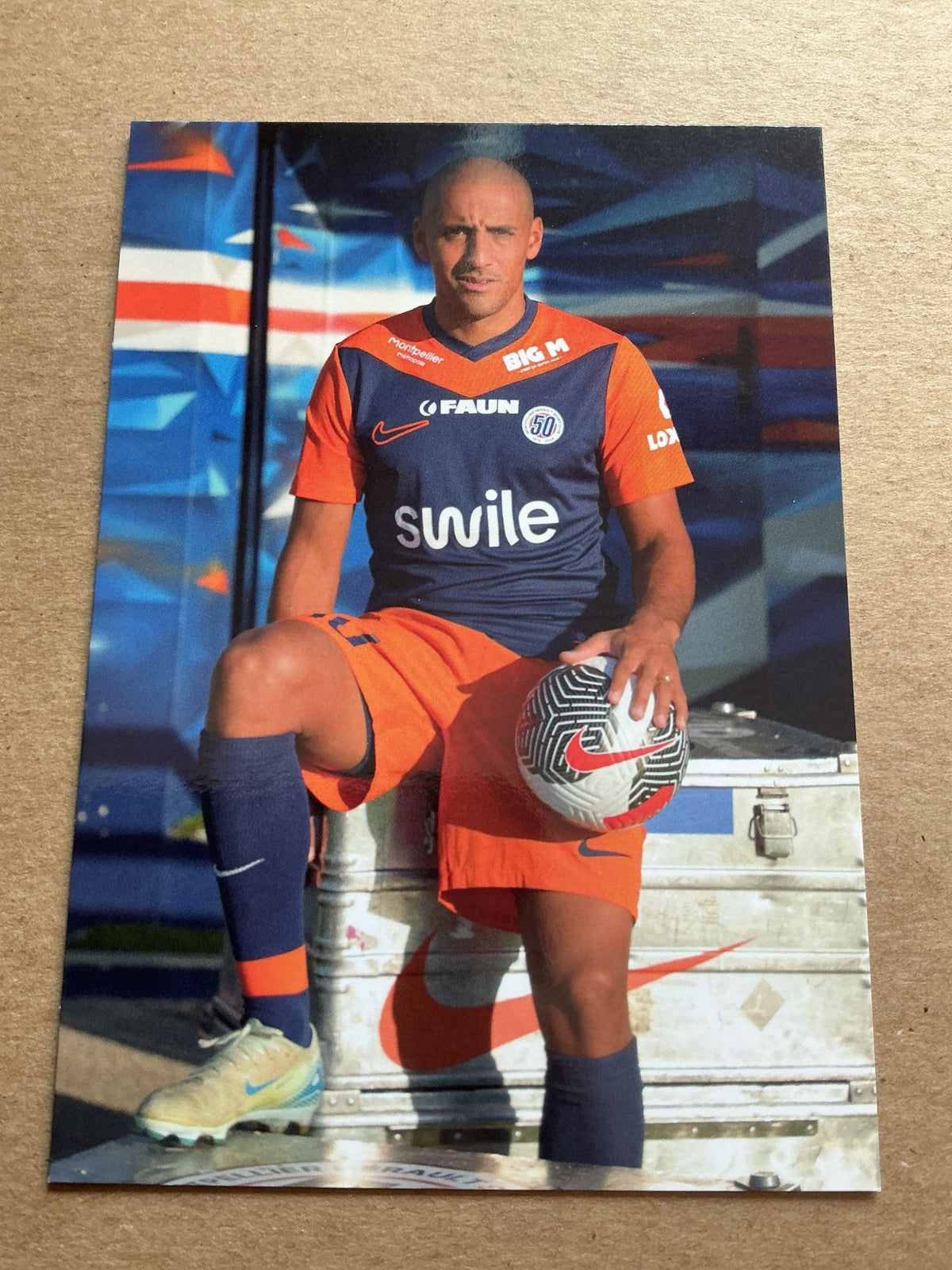 Wahbi Khazri, Tunisia 🇹🇳 Montpellier HSC 2024/25 hand signed - Autographs-World