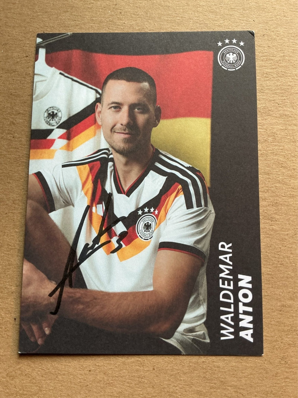 Waldemar Anton, Germany 🇩🇪 FIFA World Cup 2026 hand signed - Autographs-World
