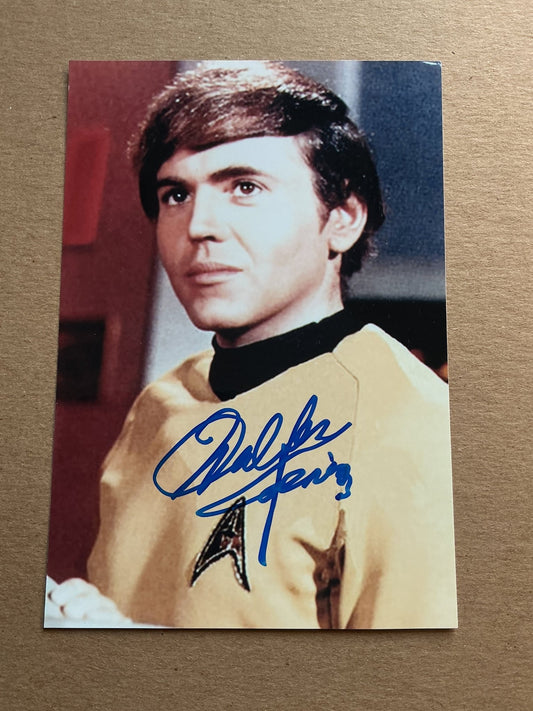 Walter Koenig, USA 🇺🇸 Actor hand signed - Autographs-World