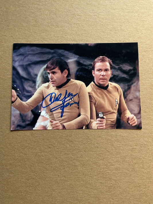 Walter Koenig, USA 🇺🇸 Actor hand signed - Autographs-World