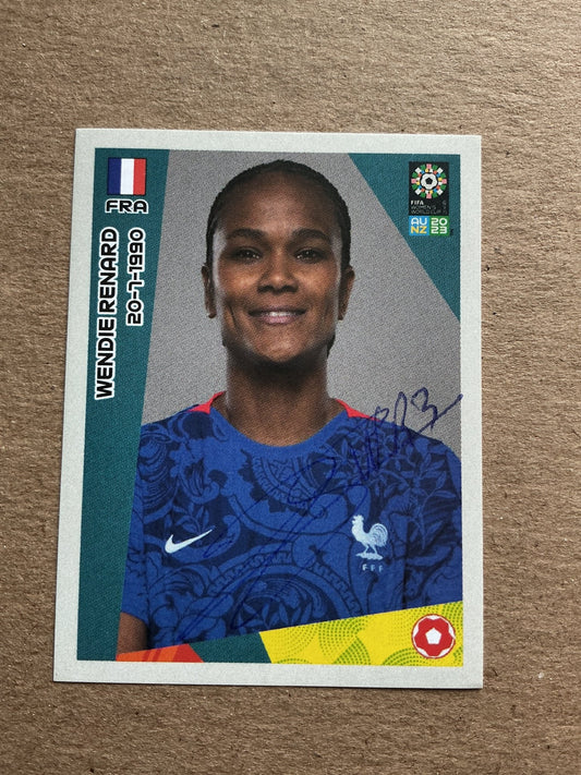 Wendie Renard, France 🇫🇷 FIFA Women’s World Cup 2023 Panini hand signed - Autographs-World