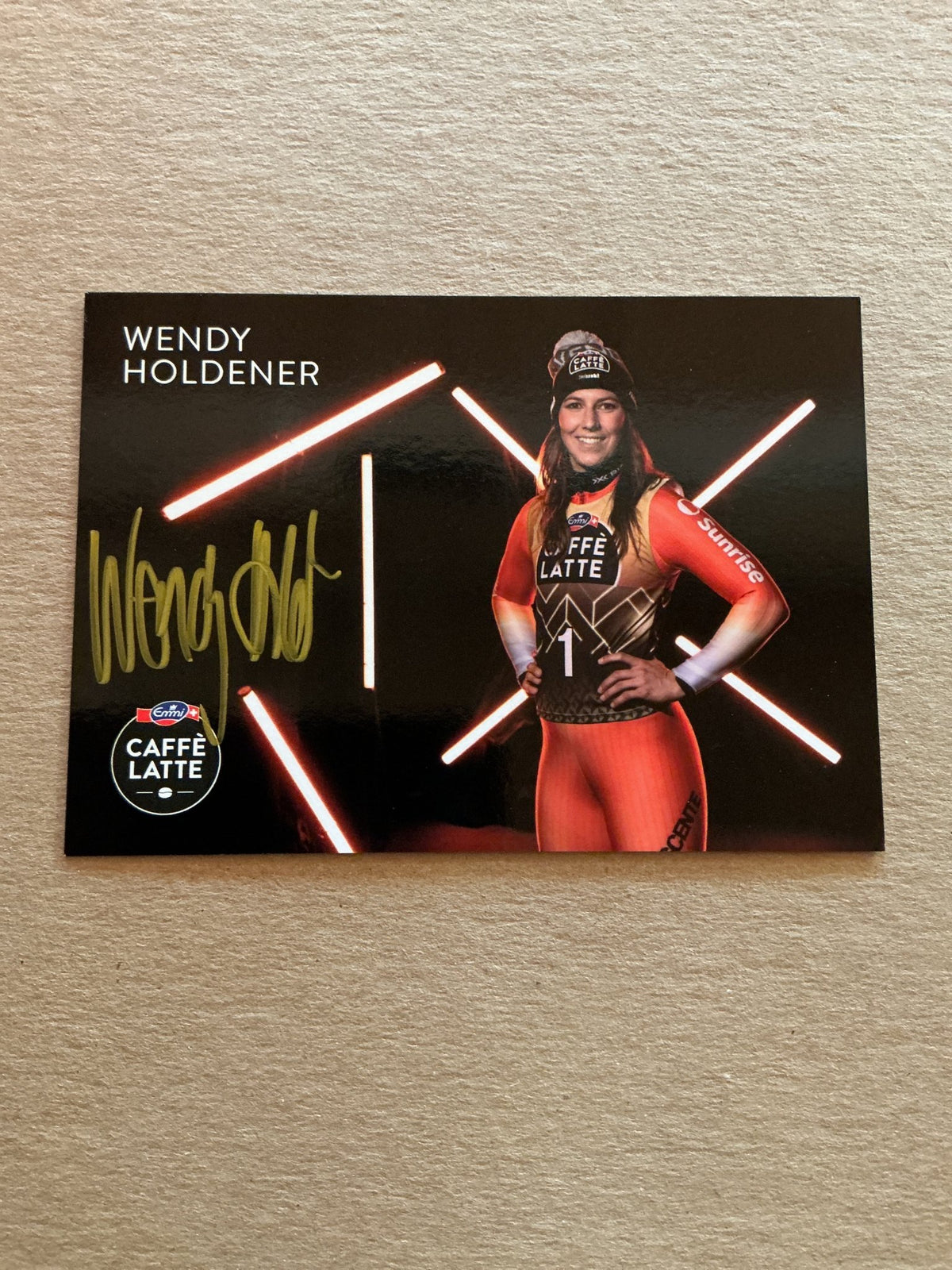 Wendy Holdener, Switzerland 🇨🇭 Alpine 2023/24 hand signed - Autographs-World