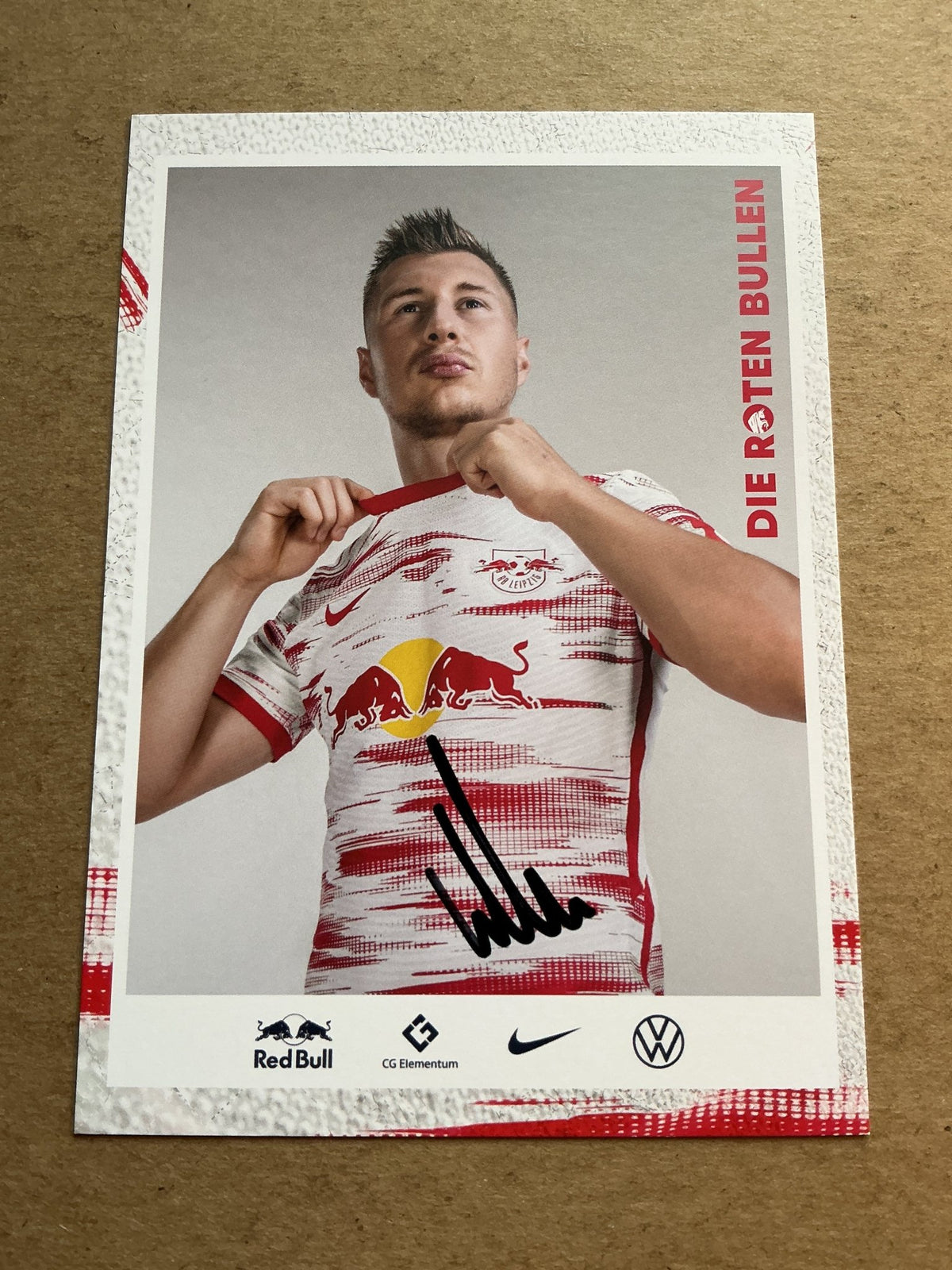 Willi Orban, Hungary 🇭🇺 RB Leipzig 2021/22 hand signed - Autographs-World