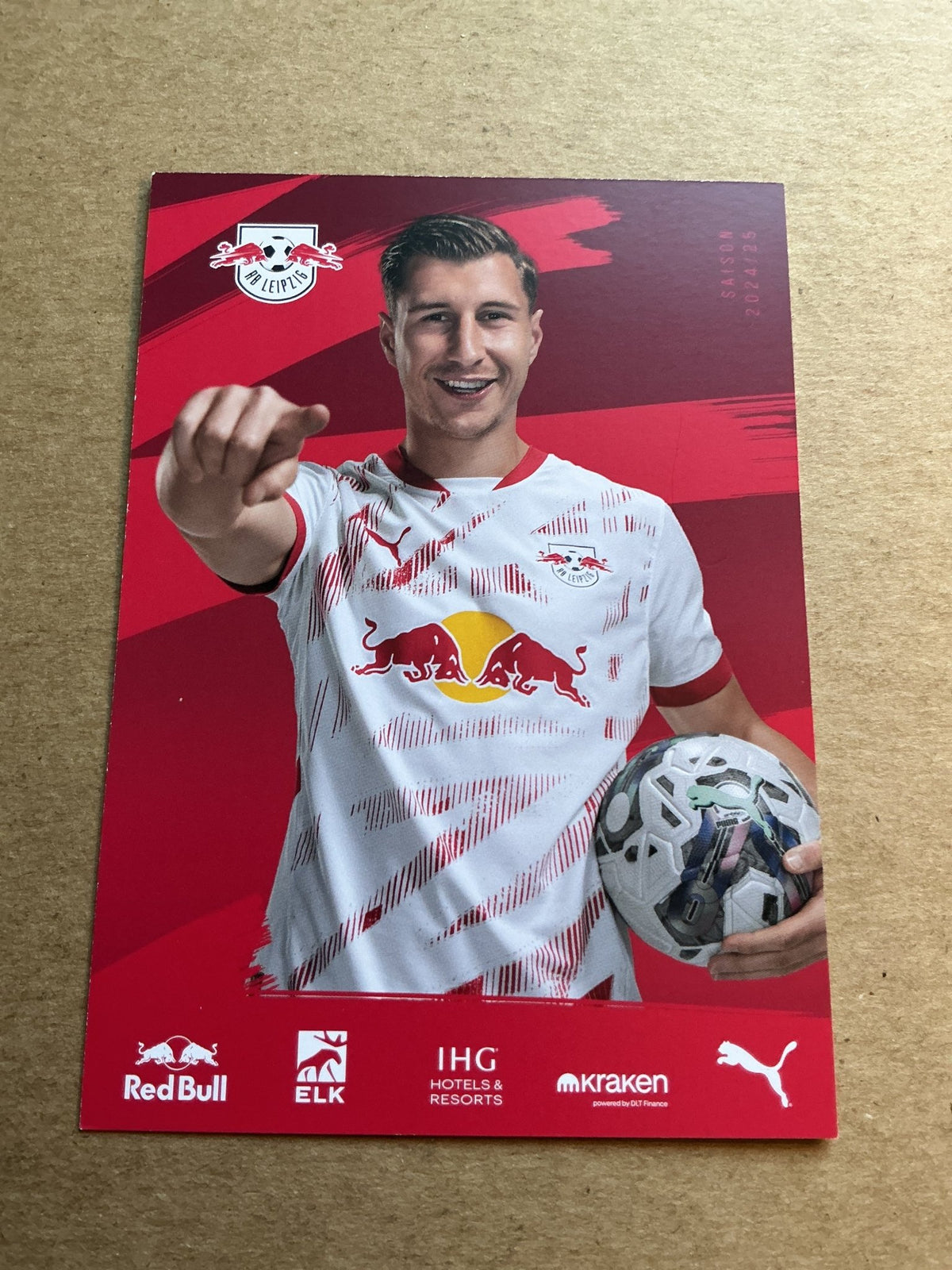 Willi Orban, Hungary 🇭🇺 RB Leipzig 2024/25 hand signed - Autographs-World