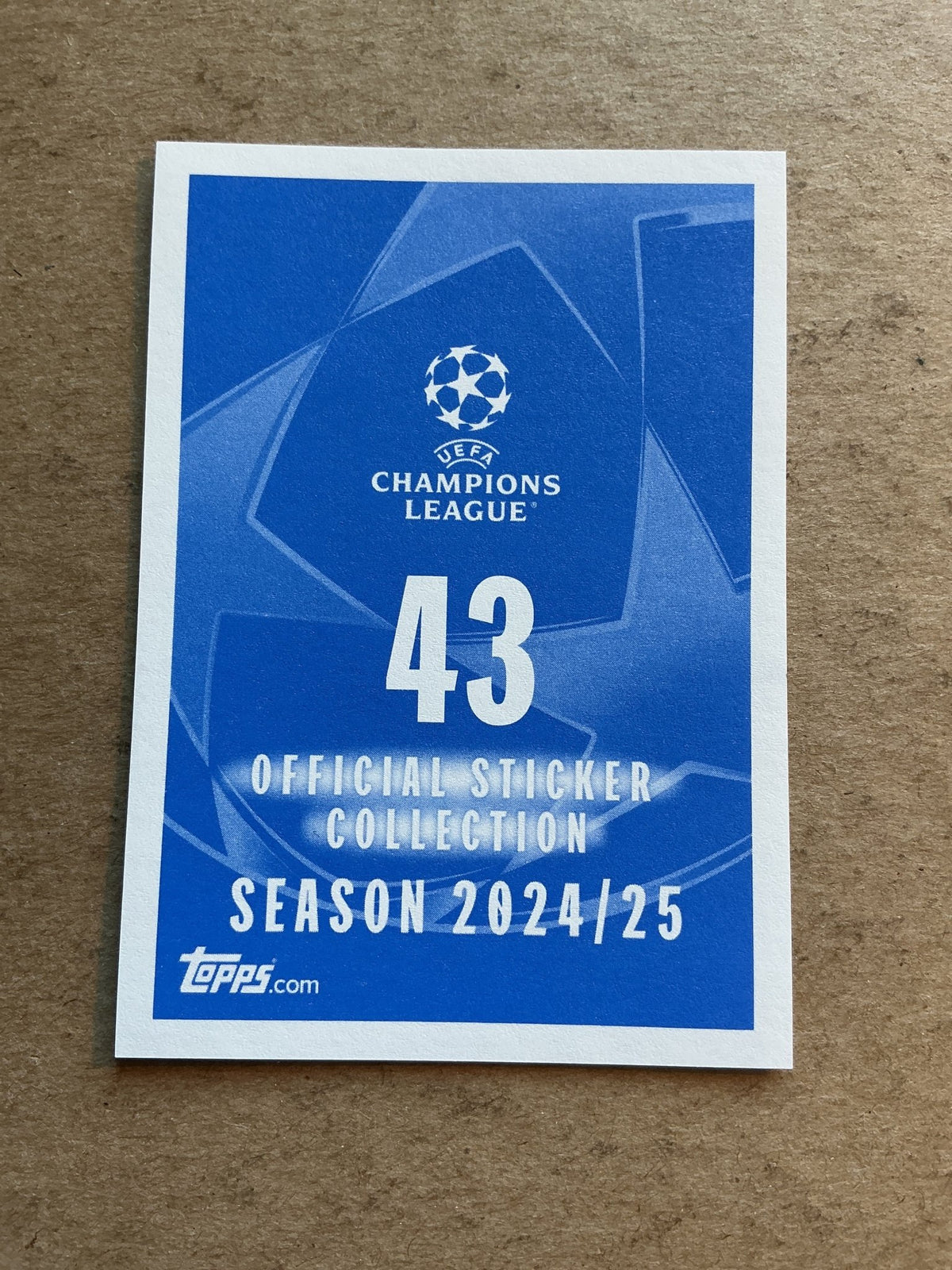 William Saliba, France 🇫🇷 Arsenal FC 2024/25 Topps hand signed - Autographs-World